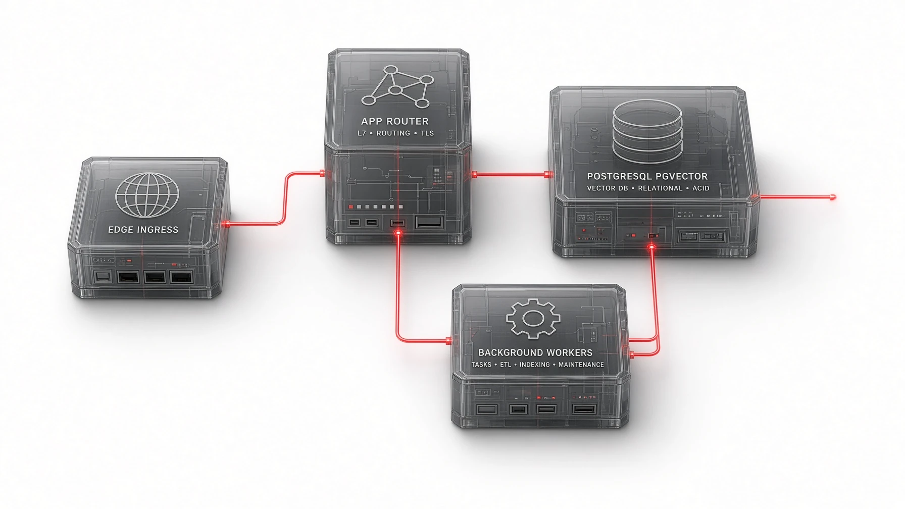 Schemat Architektury Systemowej VirtuArch